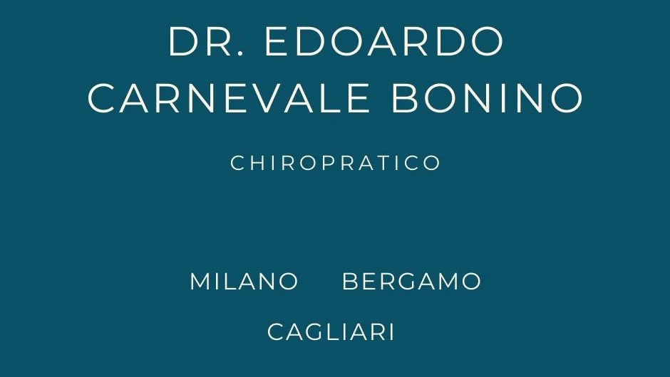 Chiropratico Edoardo Carnevale Bonino - presso studio radiologico - 2