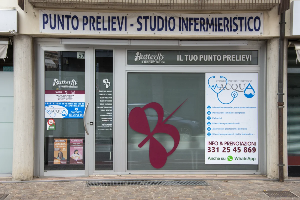 Punto prelievi Butterfly - San Bonifacio