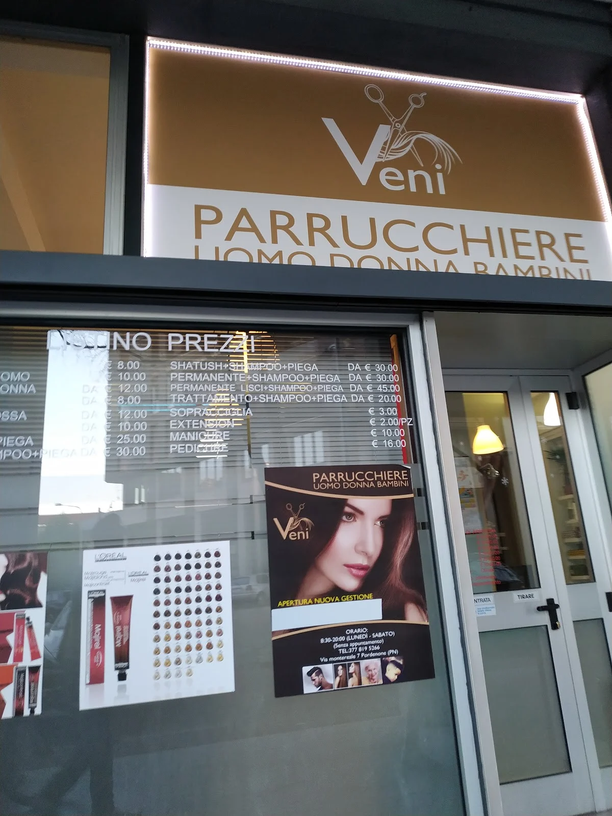 Veni Parrucchier di Huang Xiangyu Pordenone - 2